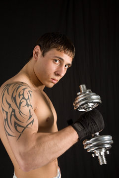 Portrait of a young man.