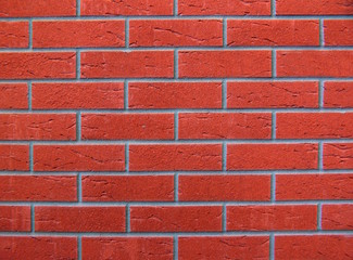 Rote Ziegelwand