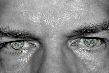 Fototapeta premium Watching the Budget