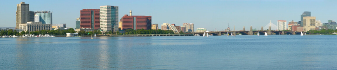 Fototapeta na wymiar Boston Panoramic