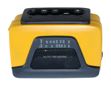 Vintage Cassette Player - Powered by Adobe