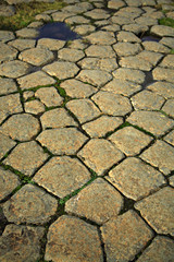 Basalt columns Kirkjugolf