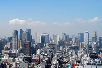 tokyo skyline business centre