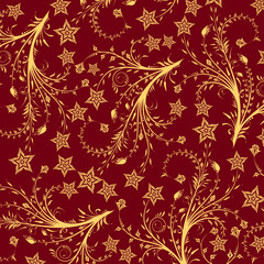 Abstract flower pattern, element for design, vector illustration