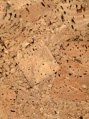 natural cork texture