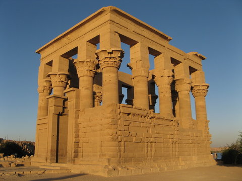 Ptolemaic Traian Kiosk - Philae Temple, Aswan 