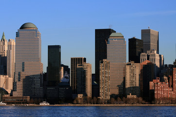 Fototapeta na wymiar Newyork Skyline in Afternoon