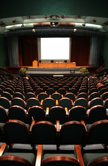 chairs in auditorium