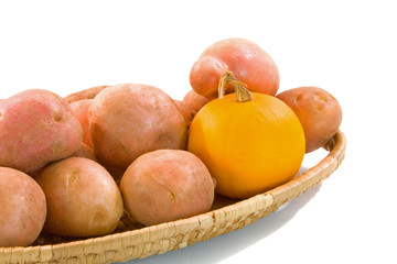 New Potatoes and Yellow Squash