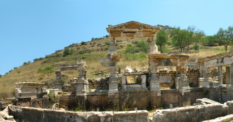 Fototapeta premium Antiquity greek city - Ephesus.