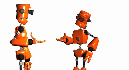 orange robot
