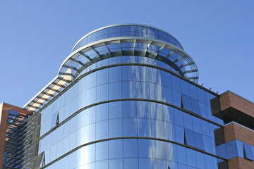 Modern business building 