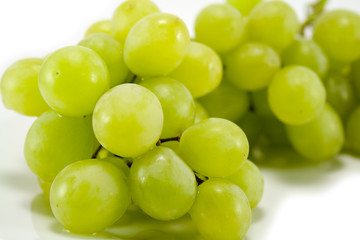 Fototapeta na wymiar green grapes