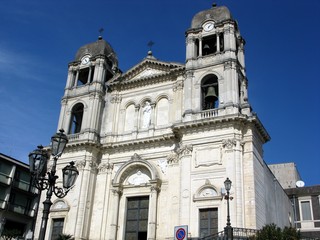 Fototapeta na wymiar Kirche in Sizilien / Etna