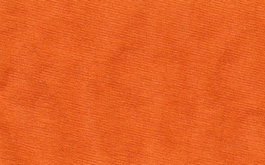 Fototapeta premium Orange Cotton Clothing Close-up