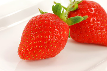 Frische Erdbeeren