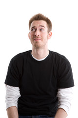 Fototapeta premium Casual caucasian man