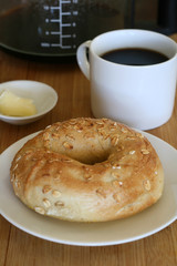 Bagel and Coffee