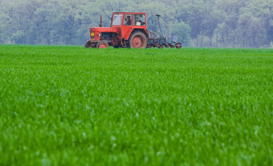 Obraz premium Tractor