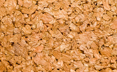 Natural cork background