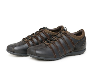 Sport shoes isolated on the white background