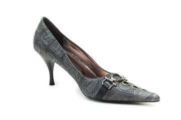 Woman shoe isolated on the white background