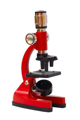 red microscope