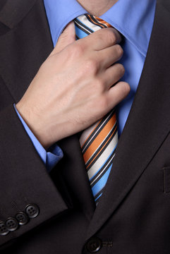 colored tie