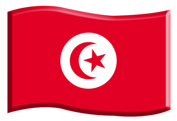 Drapeau de la Tunisie