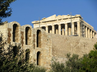 Fototapeta na wymiar Akropolis- Parthenon