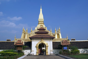 Obraz premium Wat That Luang