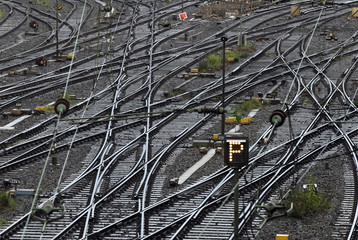 Auf dem Hamburger Hauptbahnhof