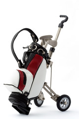 Miniature golf bag