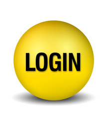 Login Icon - yellow