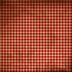 Red picnic fabric