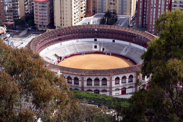 spanish bullfighting arena
