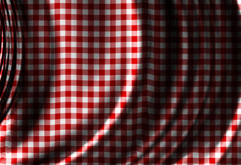 Red picnic texture