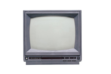 Retro monochrome TV set