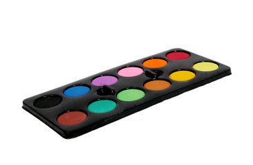 paint set over white