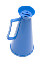 megaphone on white