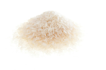heap of white rice
