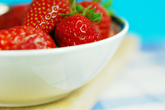 Strawberries in a Bowl