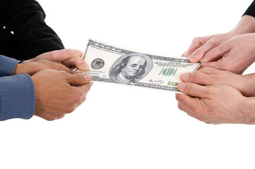 Money fight
