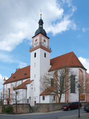 Fototapeta premium Kirche in Hilpoltstein