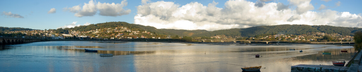 Panorámica de una ría gallega
