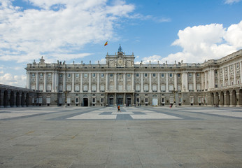 Madrid palacio real - obrazy, fototapety, plakaty