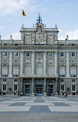 Madrid palacio real 2 - obrazy, fototapety, plakaty