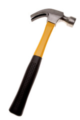 Hammer isolated over white background