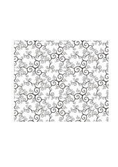 Seamless luxurious black pattern 