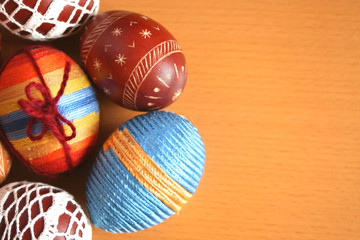 Folk Easter eggs